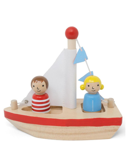 Juguete de Baño Flotante de Madera Jack Rabbit 3 Piezas Juguete de Baño Flotante de Madera Jack Rabbit 3 Piezas