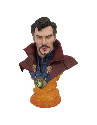 Busto 3D Doctor Strange Marvel Legends 25.4 cm Juguetes Diamante