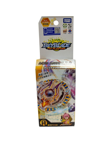 Beyblade Burst Takaratomy B-71 Acid Annubis Tops de Batalla