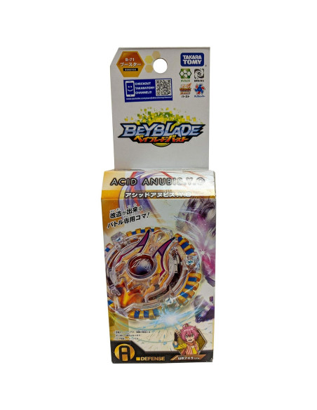 Beyblade Burst Takaratomy B-71 Acid Annubis Tops de Batalla Beyblade Burst Takaratomy B-71 Acid Annubis Tops de Batalla