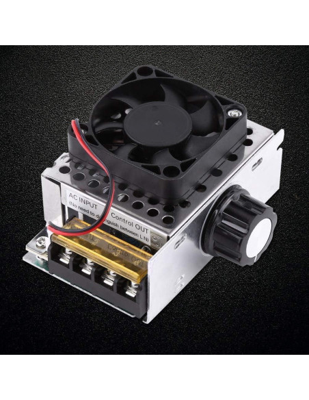 Regulador de Voltaje Yosoo 4000W con Control de Temperatura Regulador de Voltaje Yosoo 4000W con Control de Temperatura