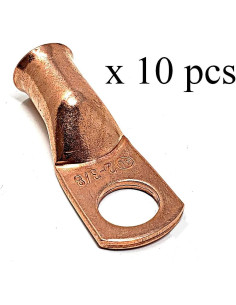 Conectores de Anillo WNI 2 Calibre 3/8" Cobre Puro 10 Pcs 2