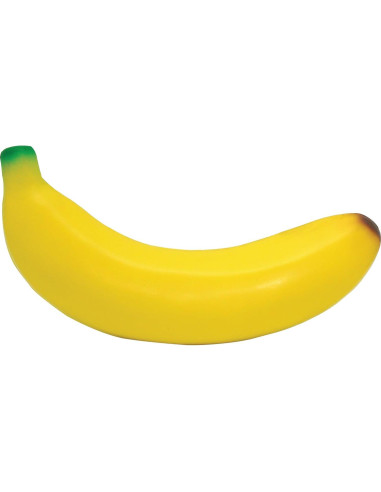 Juguete Antiestrés Plátano ALPI - Espuma Amarillo 13.97cm