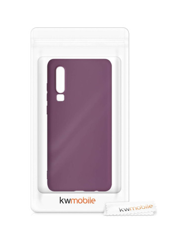 Funda TPU Silicona KW-Mobile para Huawei P30 Violeta Burdeos