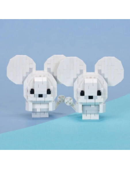 Nanoblock Kit de Construcción Tandemaus Pokémon RS 370 Piezas Nanoblock Kit de Construcción Tandemaus Pokémon RS 370 Piezas