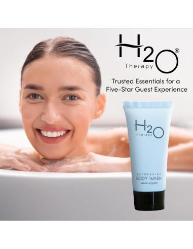 Jabón de Baño H2O Therapy 300 Piezas 24g Tamaño Viaje