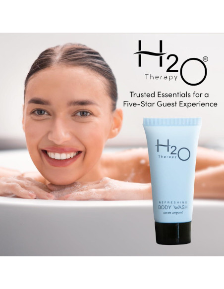 Jabón de Baño H2O Therapy 300 Piezas 24g Tamaño Viaje Jabón de Baño H2O Therapy 300 Piezas 24g Tamaño Viaje
