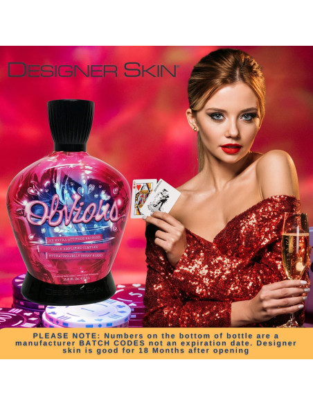 Loción Bronceadora Designer Skin Obvious 18X 399.5 ml Loción Bronceadora Designer Skin Obvious 18X 399.5 ml