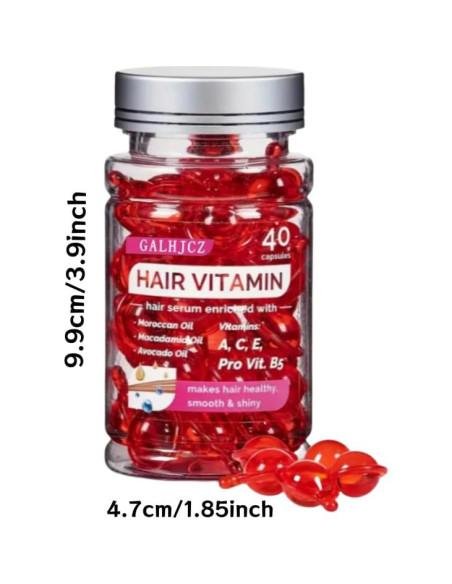 240 Cápsulas Suero Tratamiento Cabello Sin Enjuague GALHJCZ 240 Cápsulas Suero Tratamiento Cabello Sin Enjuague GALHJCZ