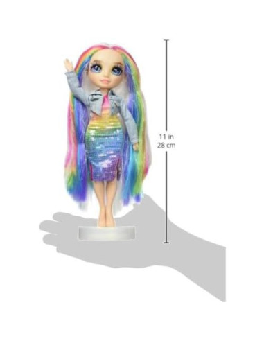 Muñeca Rainbow High Amaya Raine 28 cm con Kit de Slime y Mascota