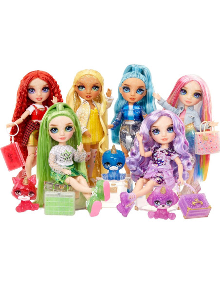 Muñeca Rainbow High Amaya Raine 28 cm con Kit de Slime y Mascota Muñeca Rainbow High Amaya Raine 28 cm con Kit de Slime y Mascota