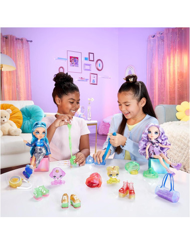 Muñeca Rainbow High Amaya Raine 28 cm con Kit de Slime y Mascota