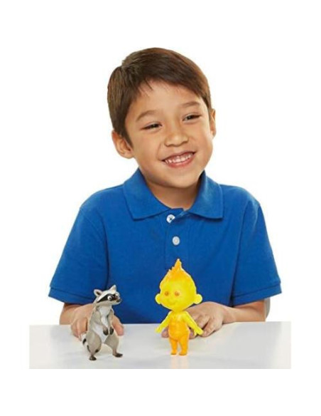 Figuras de acción Jack-Jack y mapache Los Increíbles 2 27 cm Figuras de acción Jack-Jack y mapache Los Increíbles 2 27 cm