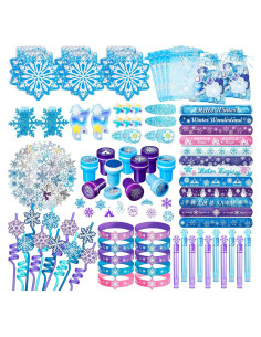 Set de Fiesta Congelados DMIGHT 130 Piezas para Niños