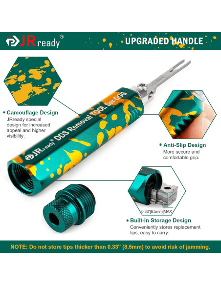 Herramienta Extractora de Pines JRready ST5345 con 9 Puntas Herramienta Extractora de Pines JRready ST5345 con 9 Puntas
