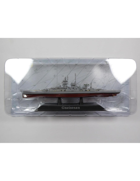 Modelo de Buque de Guerra OPO 10 Gneisenau 1:1250 WS5 Modelo de Buque de Guerra OPO 10 Gneisenau 1:1250 WS5