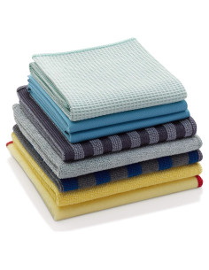 Juego de Limpieza E-Cloth 8 Paños Microfibra Sin Químicos