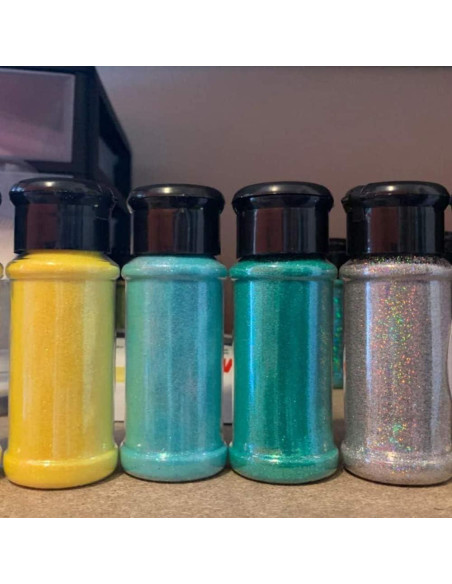 Juego de 24 Botellas de Plástico para Especias 90 ml Juego de 24 Botellas de Plástico para Especias 90 ml