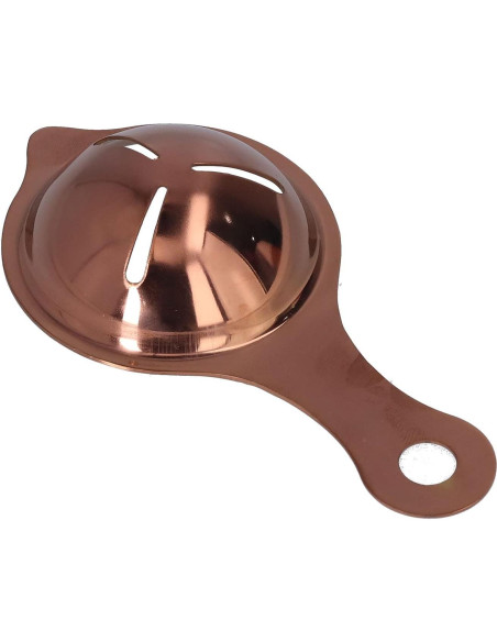 Separador de Huevos Acero Inoxidable 304 14x7.3cm Oro Rosa Separador de Huevos Acero Inoxidable 304 14x7.3cm Oro Rosa