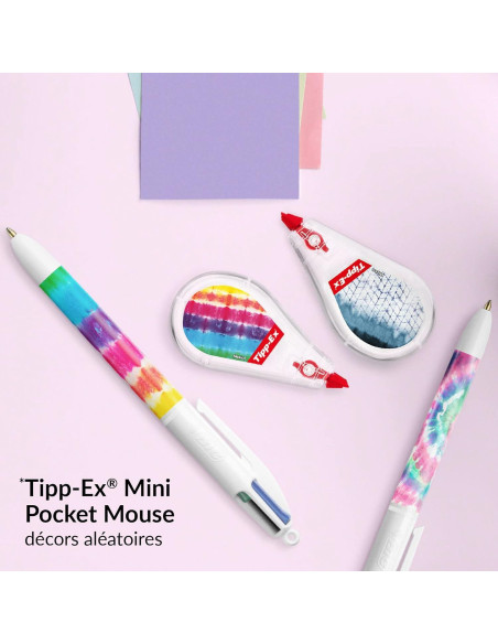 Conjunto de Escritorio BIC Tie Dye 5 Piezas Bolígrafos y Correctores Conjunto de Escritorio BIC Tie Dye 5 Piezas Bolígrafos y Correctores