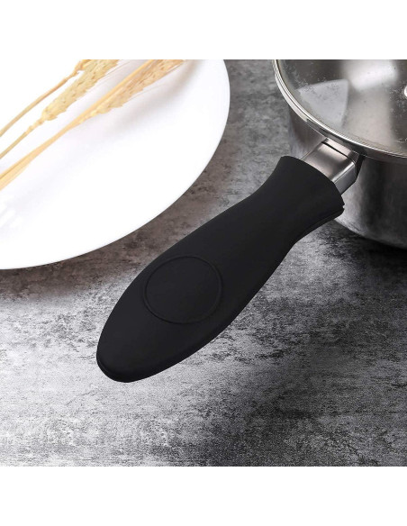 Paquete de 2 fundas de silicona Traderplus para sartenes Paquete de 2 fundas de silicona Traderplus para sartenes