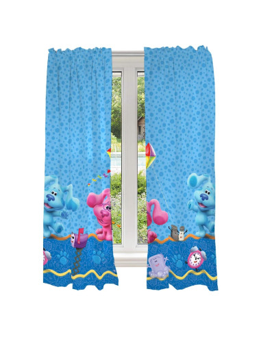 Cortinas de ventana Franco Kids 2 paneles 41x63 cm Blues Clues