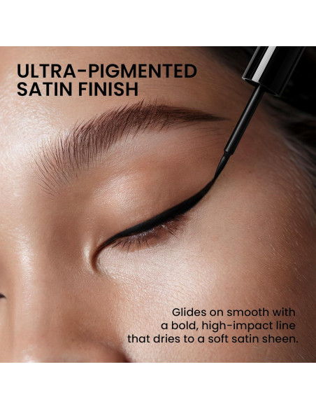 Eyeliner Líquido Peel-Off Obnoxis Negro a Prueba de Manchas Eyeliner Líquido Peel-Off Obnoxis Negro a Prueba de Manchas