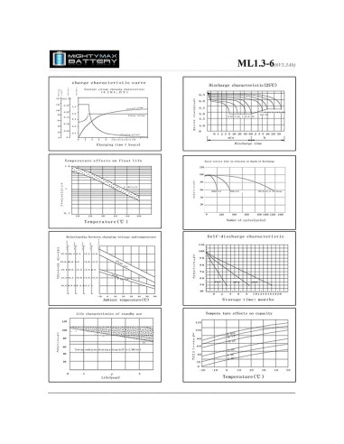 Batería recargable Mighty Max 6V 1.3AH SLA para GE Simon XT