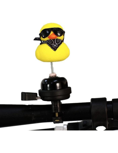 Campana de Bicicleta TAOHUAJIANG con Pato Amarillo y Resorte Campana de Bicicleta TAOHUAJIANG con Pato Amarillo y Resorte