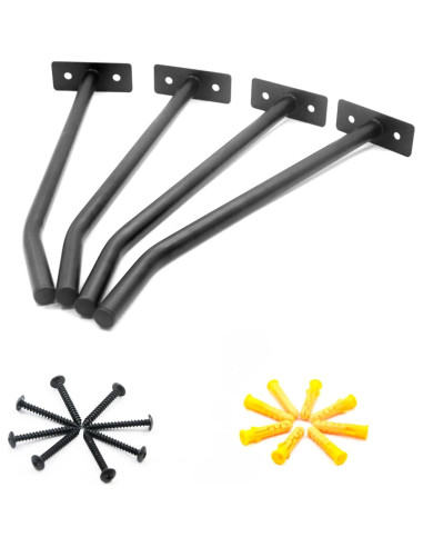 Soporte de Pelotas de Ejercicio Montaje en Pared svteli - 2 Estantes