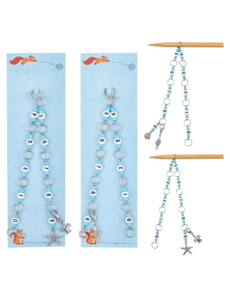 Cadenas Contadoras de Puntos NBEADS con Animales Marinos Cadenas Contadoras de Puntos NBEADS con Animales Marinos