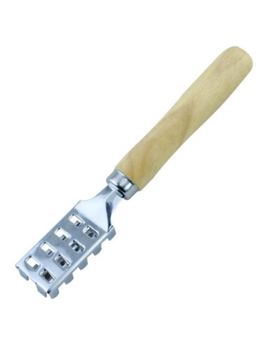 Raspador de Escamas de Pescado Acero Inoxidable Ergonomico