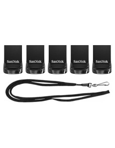 SanDisk Ultra Fit 32GB USB 3.1 Flash Drive 130MB/s - 5 Pack