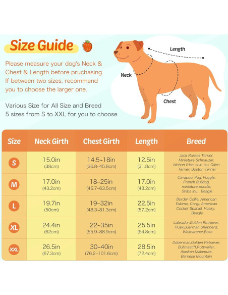 Abrigo de Lluvia Impermeable Weesiber para Perros Grandes - Frutas Amarillo Abrigo de Lluvia Impermeable Weesiber para Perros Grandes - Frutas Amarillo