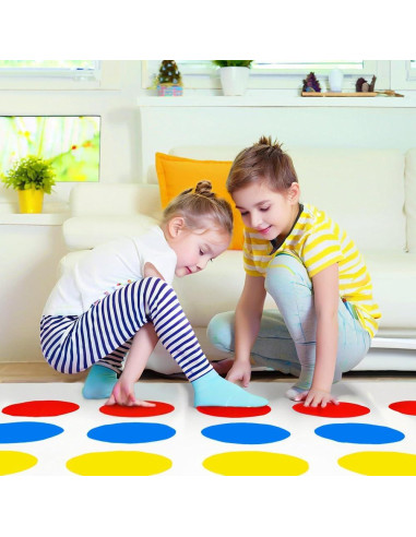 Pegatinas de Piso Multicolores Fenreen 32 PCS 15 cm