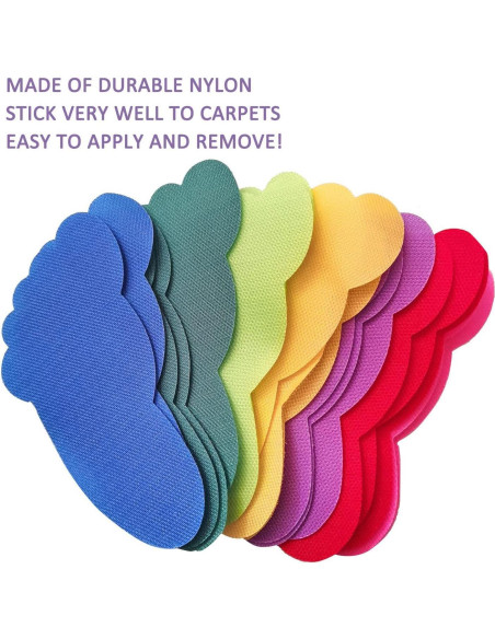 Marcadores de Alfombra Unixing 48PCS Nylon Coloridos para Aula Marcadores de Alfombra Unixing 48PCS Nylon Coloridos para Aula