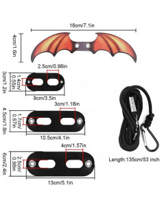 Arnés y Correa Ajustable DONGKER para Dragón Barbudo y Reptiles 2