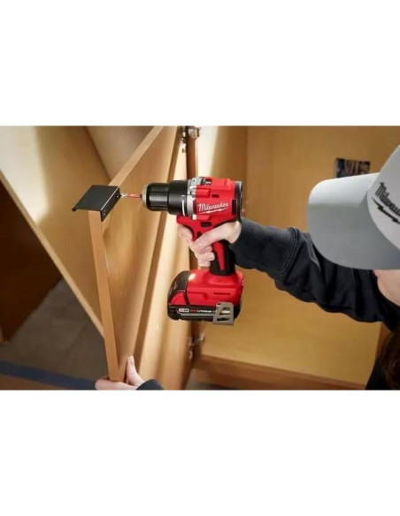 Taladro Atornillador Compacto Milwaukee M18 18V Sin Escobillas