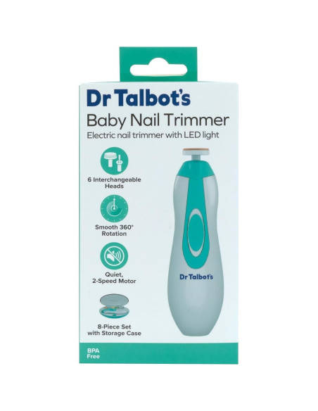Cortador de Uñas Eléctrico Dr. Talbot para Bebés con Luz LED Cortador de Uñas Eléctrico Dr. Talbot para Bebés con Luz LED