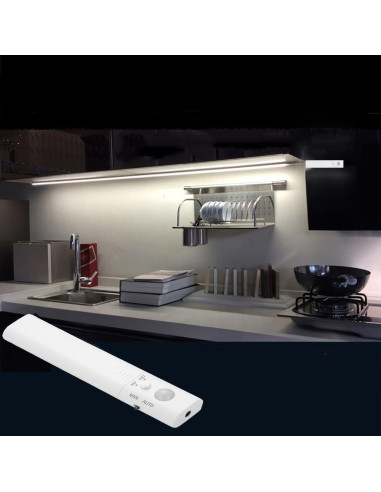 Tira LED con Sensor de Movimiento Amagle 0.97m Luz Blanca 4000K