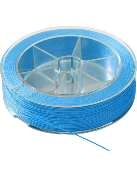 Hilo de Perlas Trenzado KONMAY 0.12mm 24lb Azul 91.44m Hilo de Perlas Trenzado KONMAY 0.12mm 24lb Azul 91.44m
