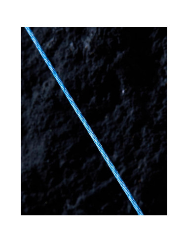 Hilo de Perlas Trenzado KONMAY 0.12mm 24lb Azul 91.44m