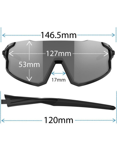 Gafas de sol Tifosi Optics Stash - Ciclismo y Béisbol, 3 Lentes