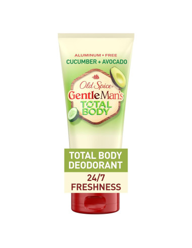 Crema Desodorante Corporal Old Spice 85 g, Aroma Pepino y Aguacate