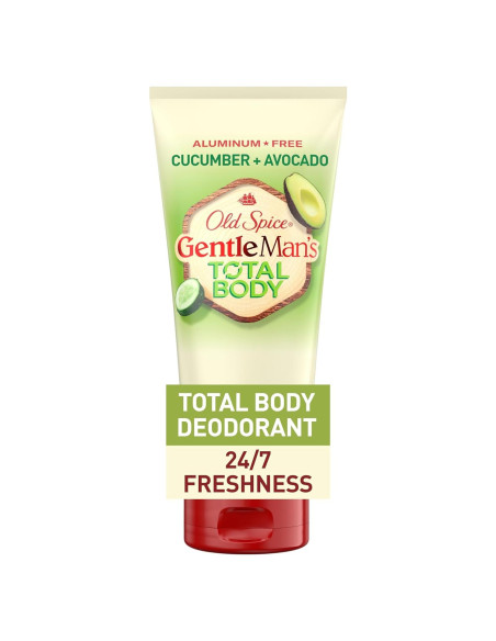 Crema Desodorante Corporal Old Spice 85 g, Aroma Pepino y Aguacate Crema Desodorante Corporal Old Spice 85 g, Aroma Pepino y Aguacate