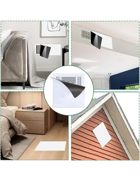 Cubierta de Ventilación Magnética Holldimde 30x30 cm Fuerte Cubierta de Ventilación Magnética Holldimde 30x30 cm Fuerte