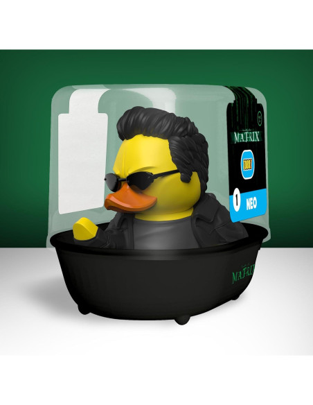 Figura de pato de goma TUBBZ Neo The Matrix 23 cm Figura de pato de goma TUBBZ Neo The Matrix 23 cm