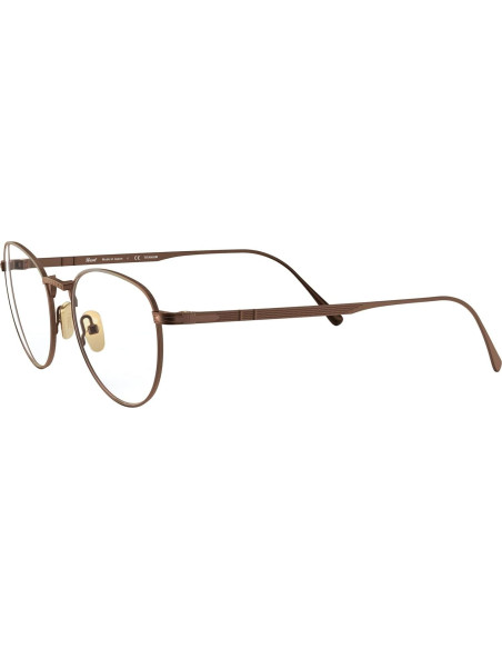 Montura de Gafas Recetadas Persol PO5002VT Titanio Bronce 49mm Montura de Gafas Recetadas Persol PO5002VT Titanio Bronce 49mm