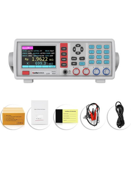 Medidor LCR Digital RuoShui 4090A - Precisión 0.2%, 10Hz-100kHz Medidor LCR Digital RuoShui 4090A - Precisión 0.2%, 10Hz-100kHz