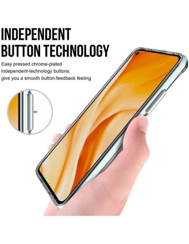 Funda Protectora Silicona Transparente para TCL 40 XE 5G